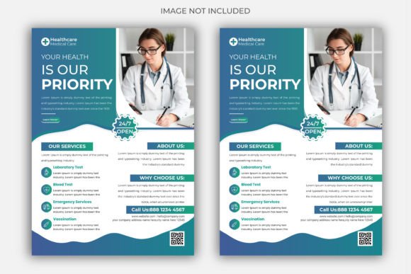 Best Medical Service Flyer & Leaflet: Your Go-To Design Template
