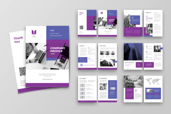 Company Profile: A Stylish InDesign Template for Your Business