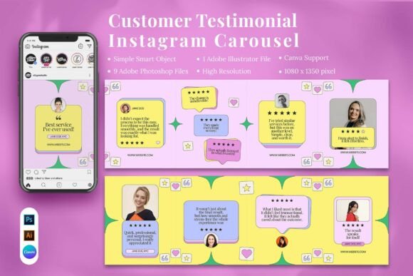 Customer Testimonial Instagram Carousel: Build Trust Visually