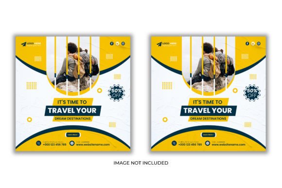 Designing Your Next Campaign: The Travel Agency Services Instagram Post Template