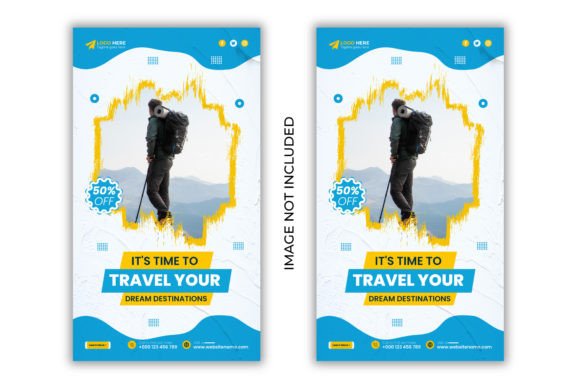 Elevate Your Brand with Travel Agency Promotion Stories Design