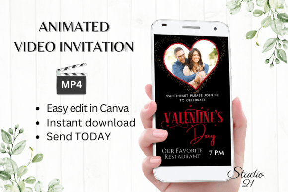 Photo Valentine's Day Invite: Your Instant Digital Solution